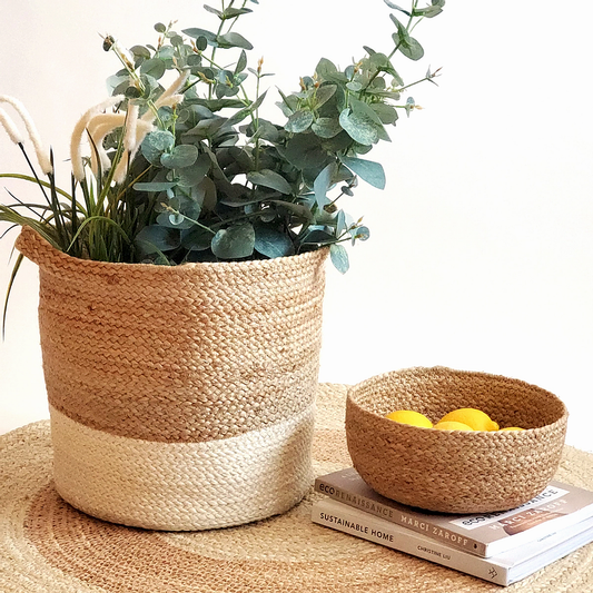 Kata Colorblock basket Set of 2